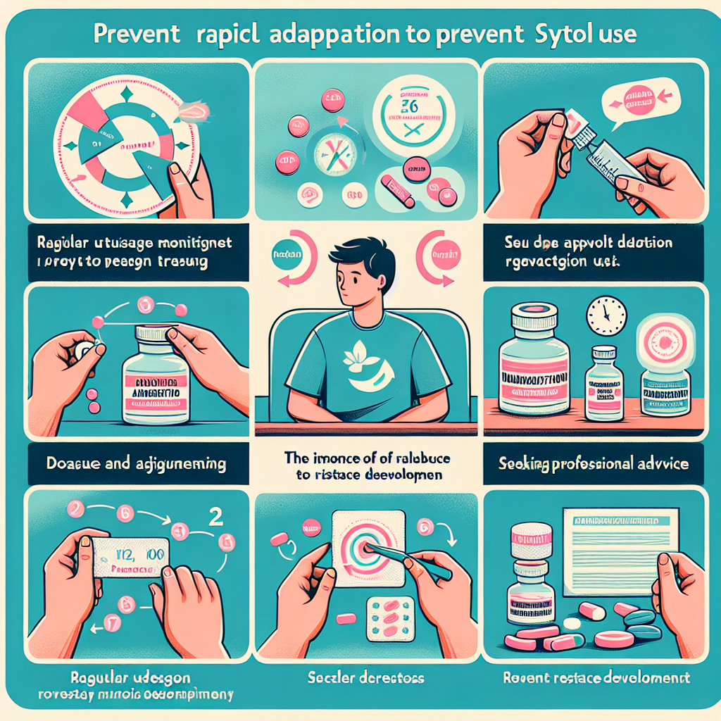 Cómo evitar la adaptación rápida al uso de Syntol