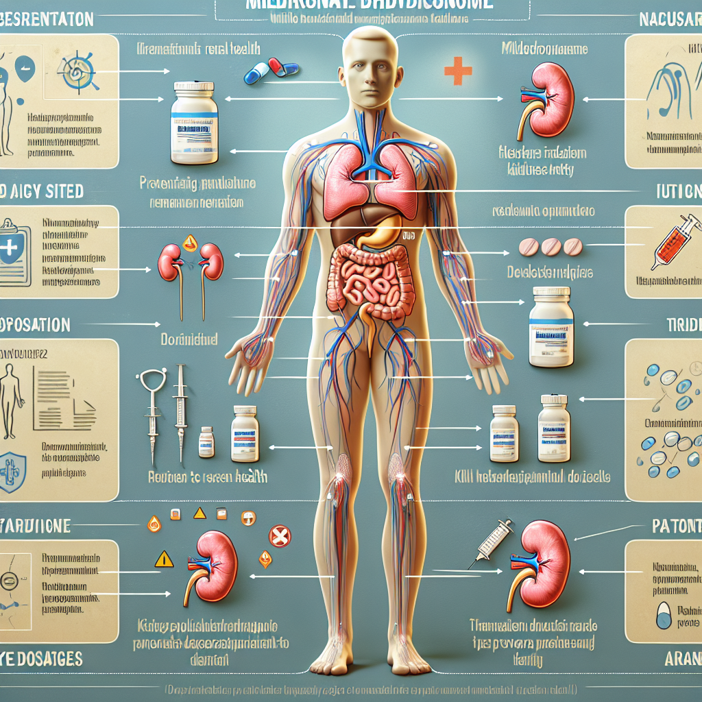 Cómo usar Mildronate Dihydricume sin comprometer la salud renal