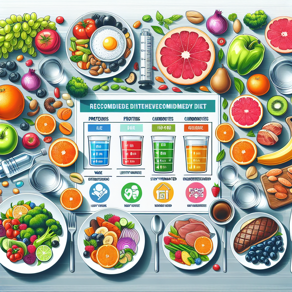 Dieta recomendada durante el uso de Oximetolona inyectable