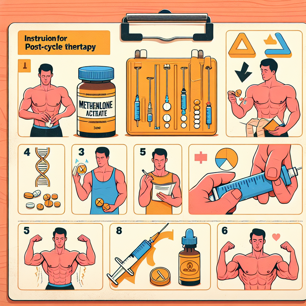 Recomendaciones post-ciclo tras el uso de Acetato de metenolona