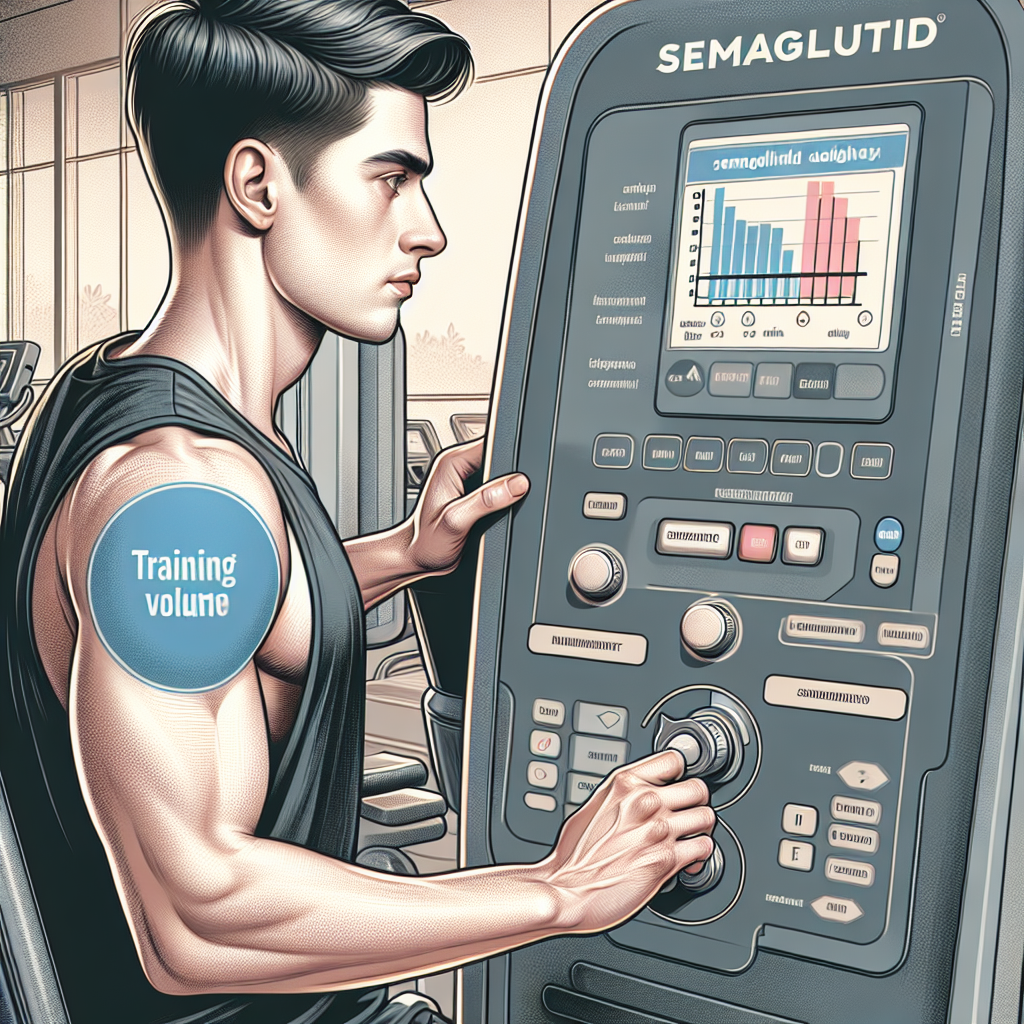 Cómo ajustar el volumen de entrenamiento con Semaglutid