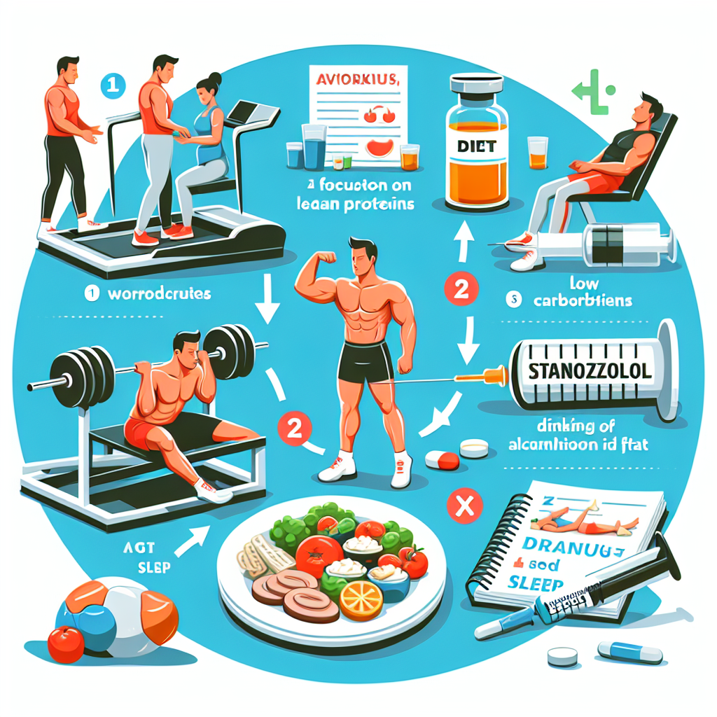 Cómo evitar subir grasa corporal con Inyección de estanozolol