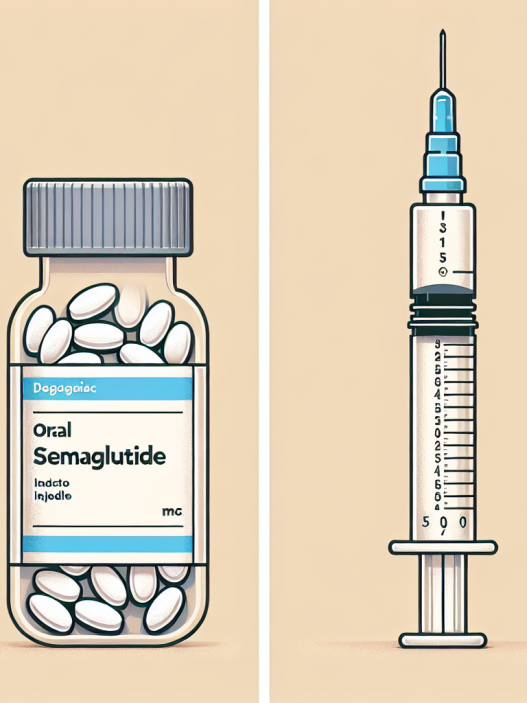 Diferencias entre Semaglutid oral e inyectable