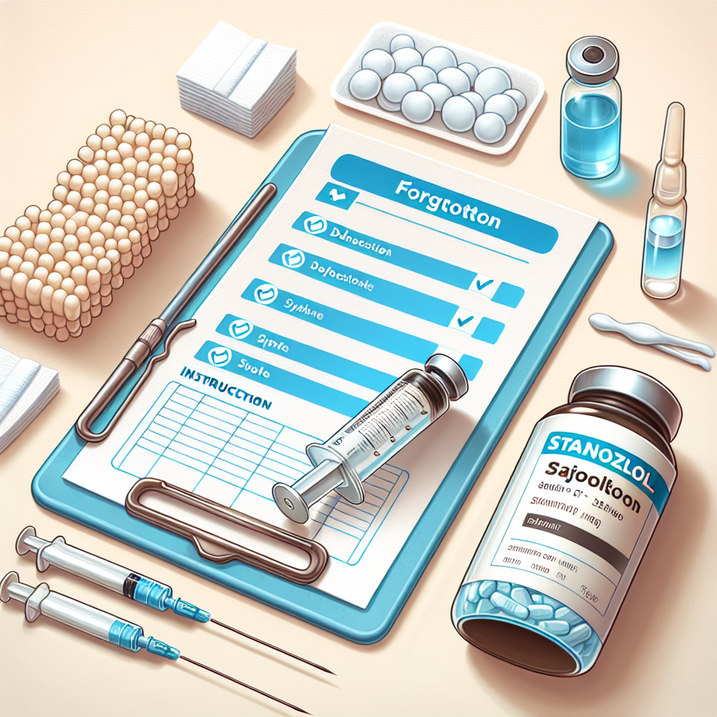 Qué hacer si se olvida una dosis de Inyección de estanozolol
