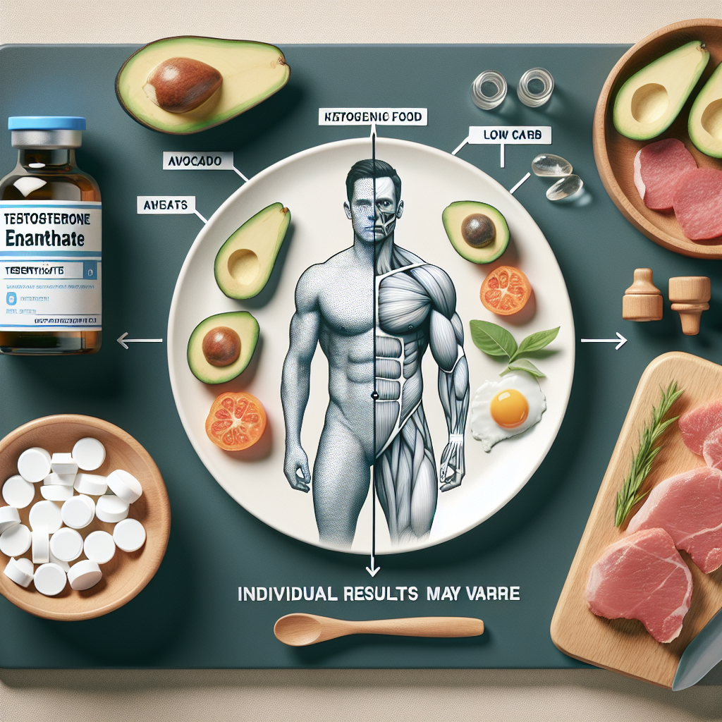Uso de Enantato de testosterona con dieta cetogénica