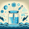 Agua bacteriostática para inyección y reducción de la ansiedad social