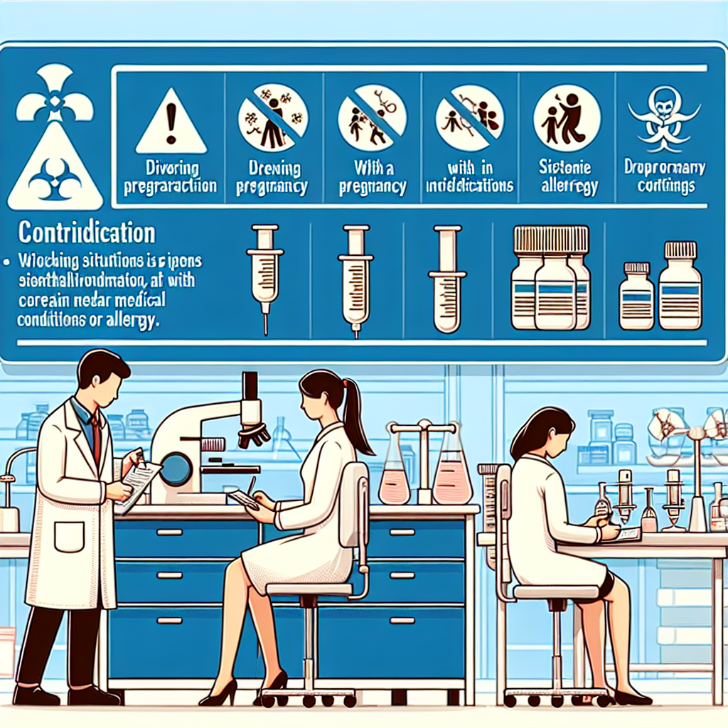 Casos en los que Preparados de péptidos está contraindicado