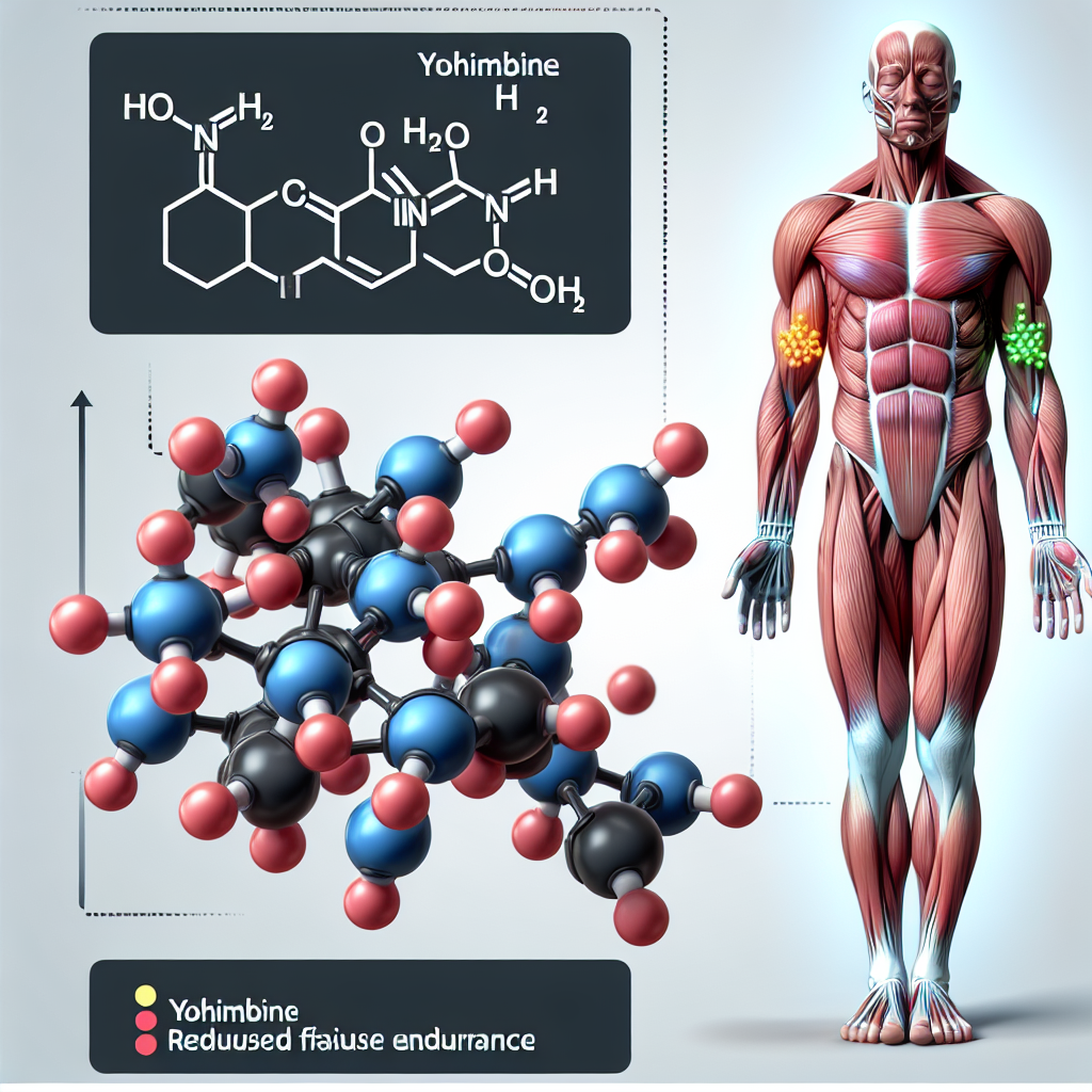 Cómo afecta Yohimbine chlorine a la sensación de fatiga muscular