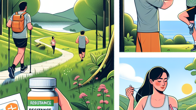 Cómo combinar Medicamentos de resistencia con actividades al aire libre