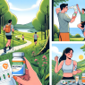 Cómo combinar Medicamentos de resistencia con actividades al aire libre