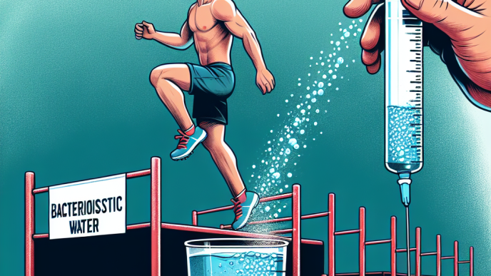 Cómo influye Agua bacteriostática para inyección en entrenamientos pliométricos