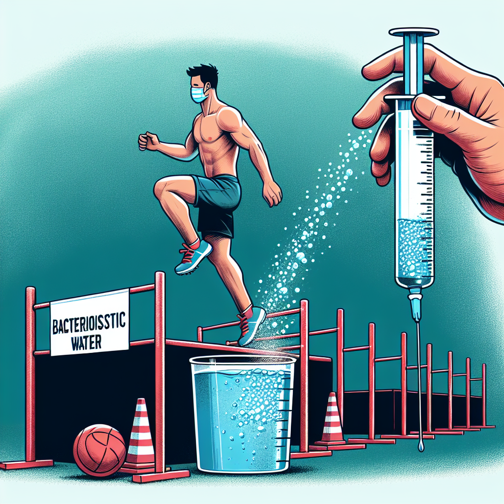 Cómo influye Agua bacteriostática para inyección en entrenamientos pliométricos
