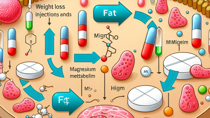 Cómo influye Inyecciones y pastillas para adelgazar en el metabolismo del magnesio