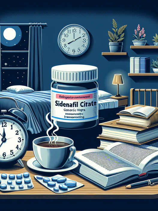 Cómo manejar el insomnio relacionado con Sildenafil Citrate (Viagra generic)