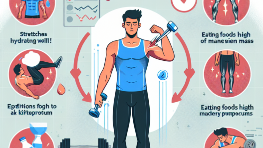 Cómo prevenir calambres musculares con Preparativos para ganar masa muscular