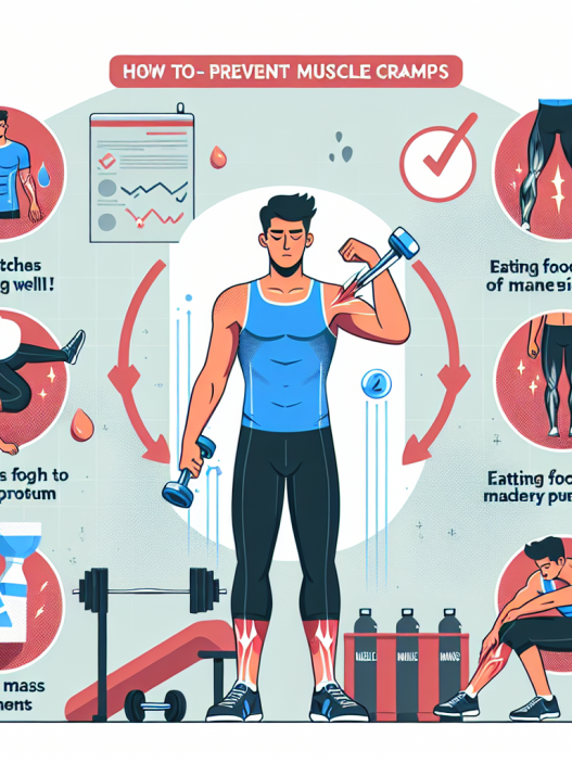 Cómo prevenir calambres musculares con Preparativos para ganar masa muscular