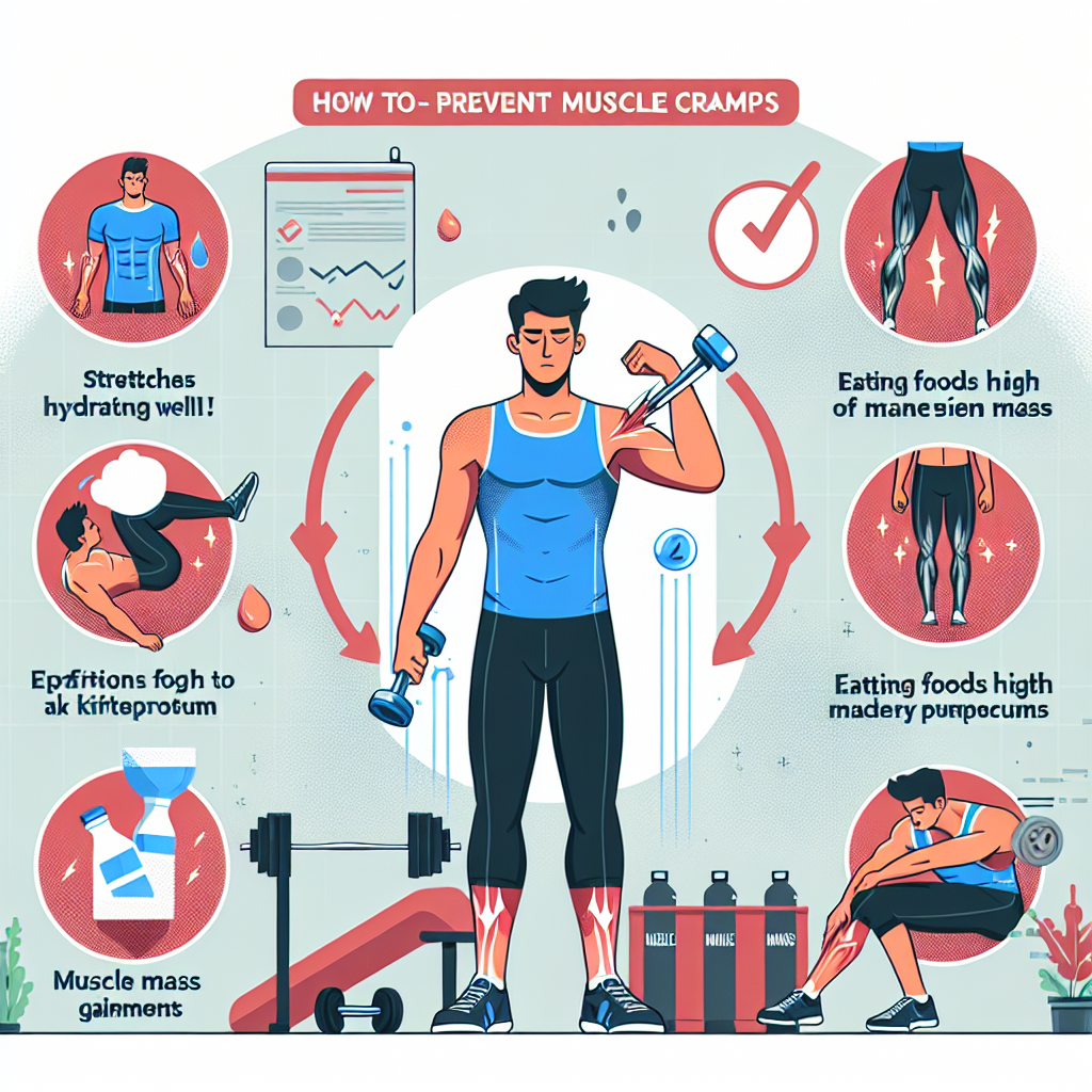 Cómo prevenir calambres musculares con Preparativos para ganar masa muscular