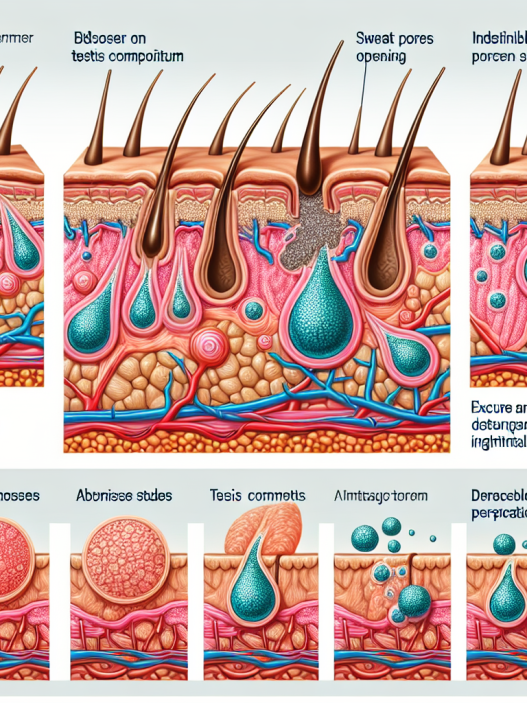 Cómo responde la piel al sudor con Testis Compositum