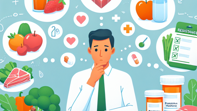 Dieta recomendada durante el uso de Medicamentos de resistencia