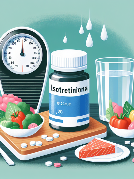 ¿Puede Isotretinoina usarse durante una dieta estricta?