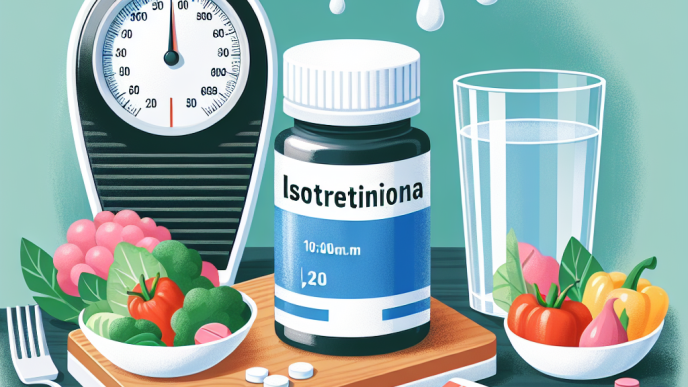 ¿Puede Isotretinoina usarse durante una dieta estricta?