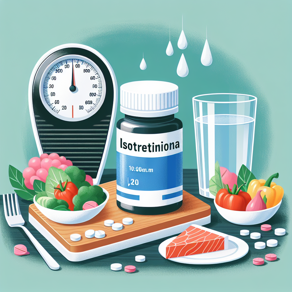 ¿Puede Isotretinoina usarse durante una dieta estricta?