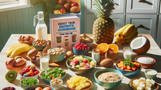 ¿Qué alimentos potenciarán los efectos de Hormona del crecimiento?