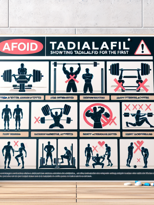 Qué ejercicios evitar si usas Tadalafil por primera vez