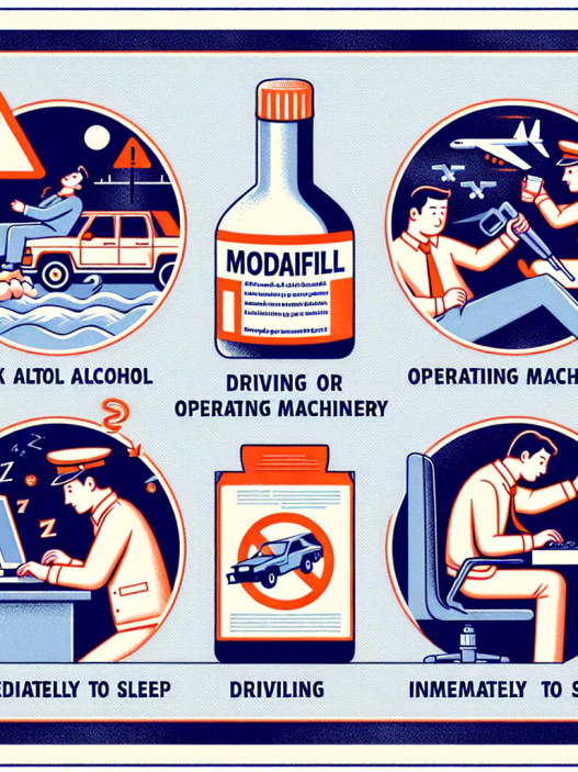 Qué evitar hacer justo después de tomar Modafinil (Provigil)