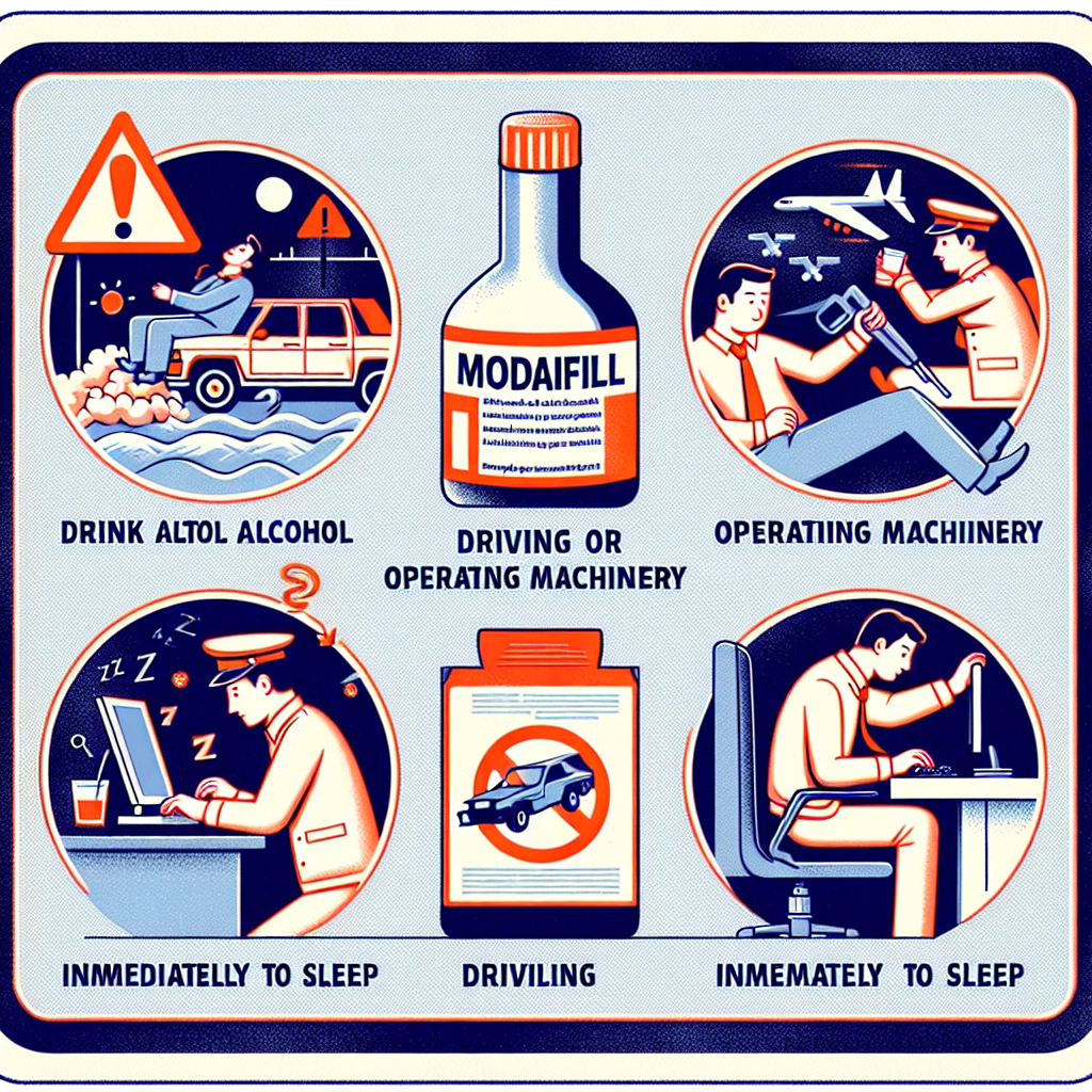 Qué evitar hacer justo después de tomar Modafinil (Provigil)