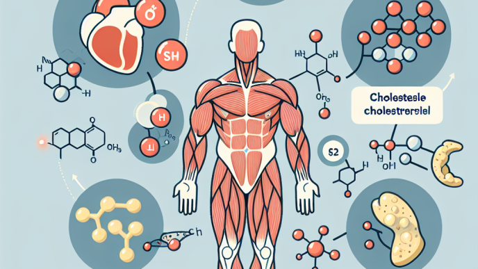 Colesterol - agentes reductores en fases de mantenimiento muscular