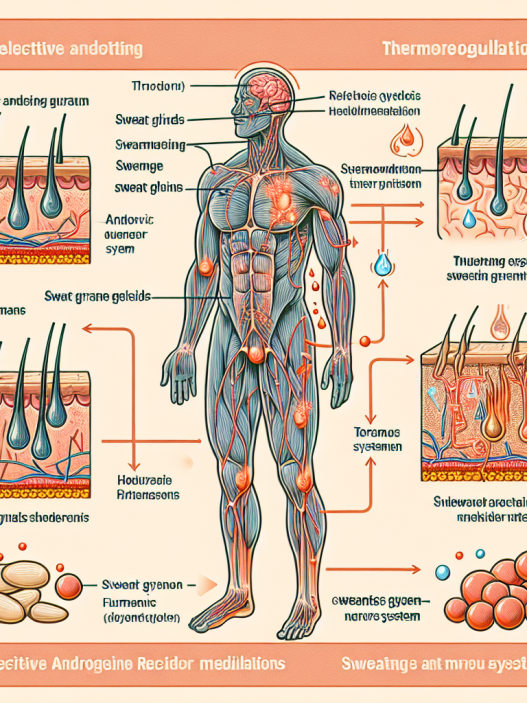 Cómo afecta SARMs a la sudoración y termorregulación