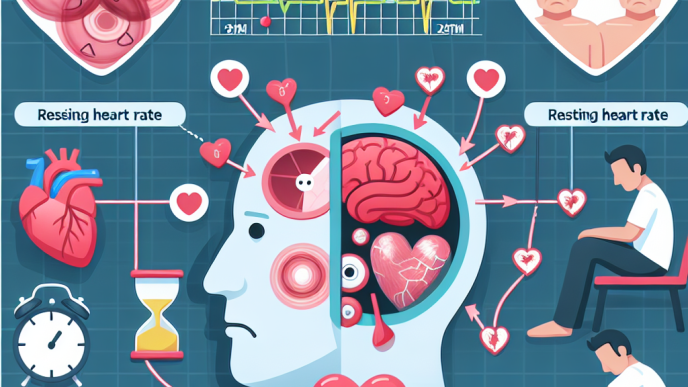 Cómo afecta Terapia posterior al curso al ritmo cardíaco en reposo