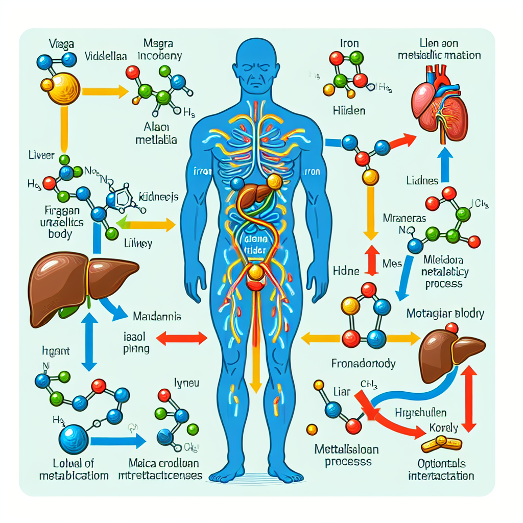 Cómo afecta Viagra al metabolismo del hierro