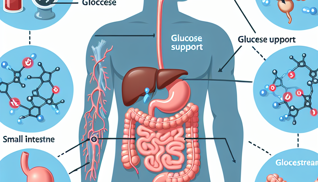 Cómo responde el sistema digestivo a Apoyo a la glucosa