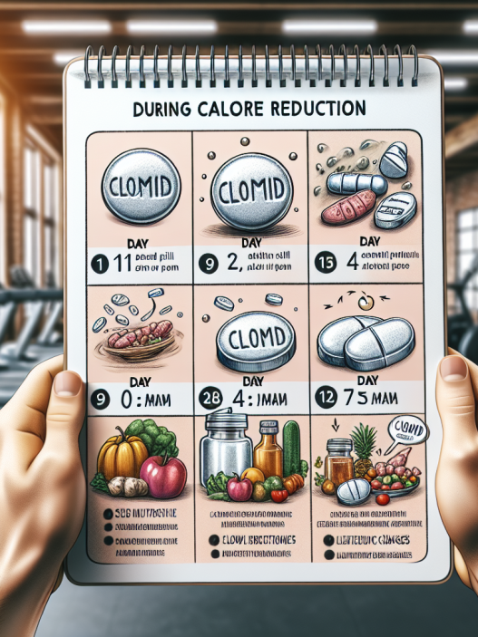 Cómo usar Clomid en fases de reducción calórica