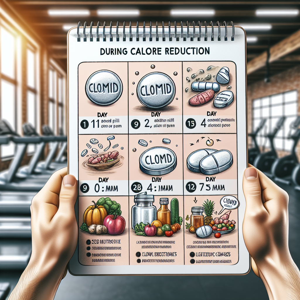 Cómo usar Clomid en fases de reducción calórica