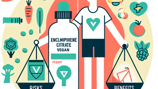 ¿Pueden los veganos usar Enclomiphene citrate sin riesgos adicionales?