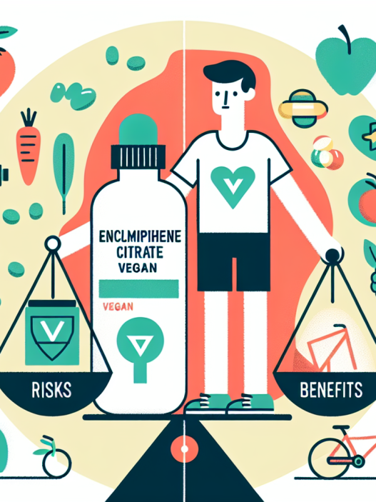 ¿Pueden los veganos usar Enclomiphene citrate sin riesgos adicionales?