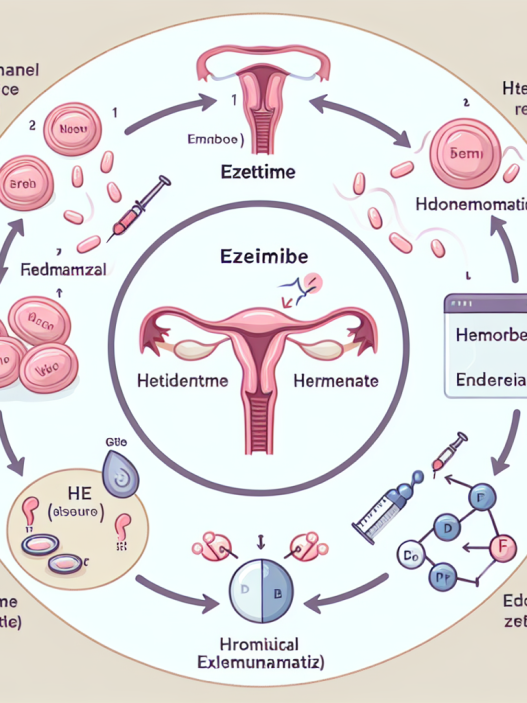 Qué cambios hormonales provoca Ezetimiba