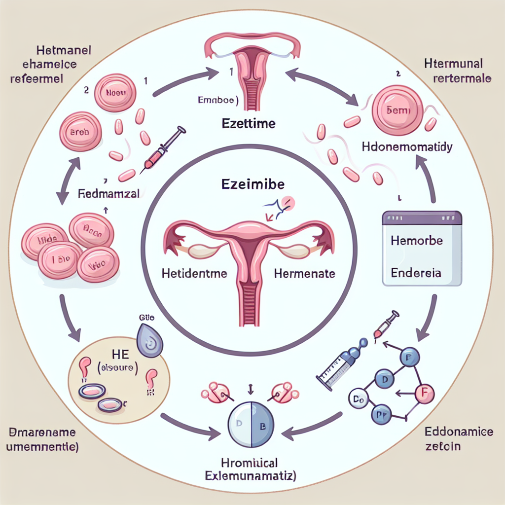 Qué cambios hormonales provoca Ezetimiba