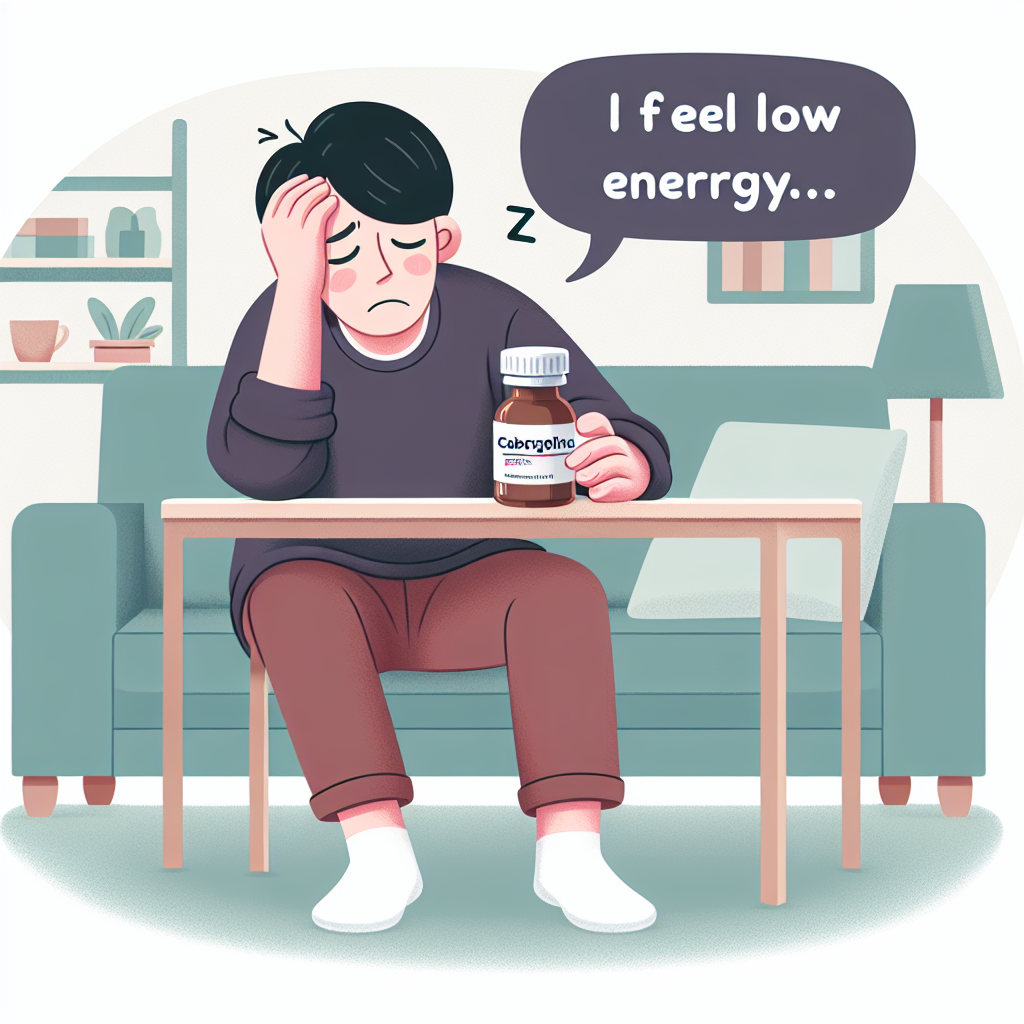 Qué hacer si sientes bajón de energía con Cabergolina