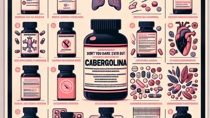 Qué suplementos debes evitar al tomar Cabergolina