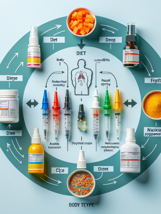 Qué tipo de dieta va mejor con Aerosoles nasales según tu biotipo