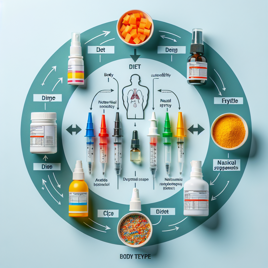 Qué tipo de dieta va mejor con Aerosoles nasales según tu biotipo