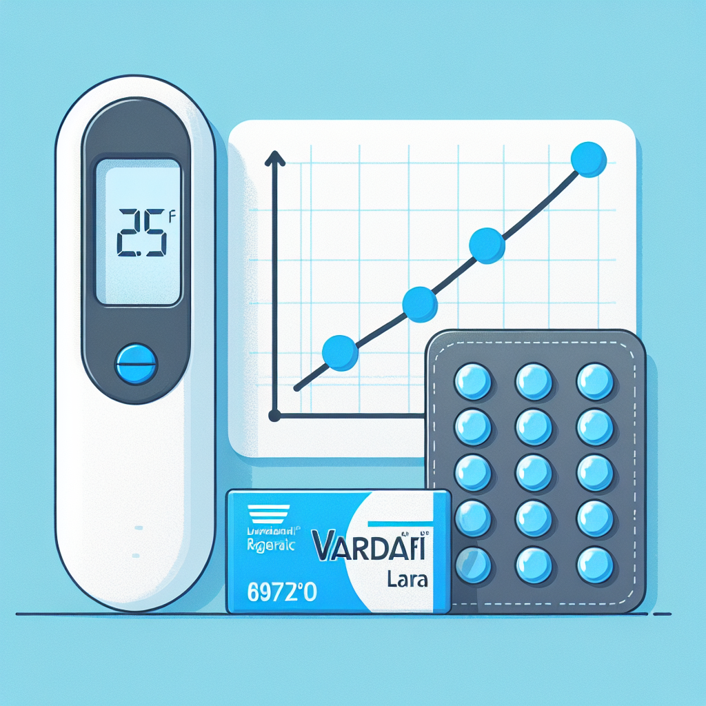 ¿Vardenafil (Levitra Generic) influye en la temperatura corporal?