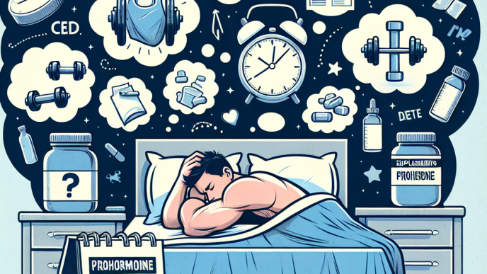 Cómo ajustar el entrenamiento si Prohormon produce insomnio