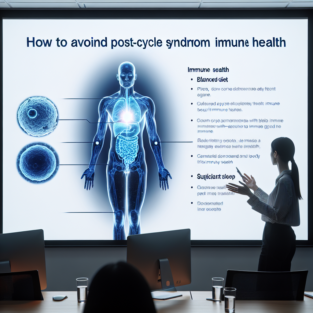 Cómo evitar el síndrome post-ciclo con Salud inmunológica